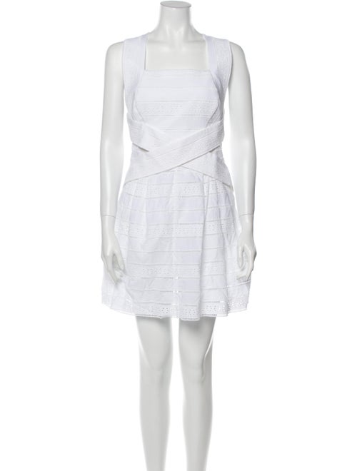 Acler Crew Neck Romper White