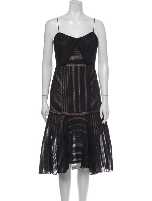Acler Sleeveless Mini Dress Black