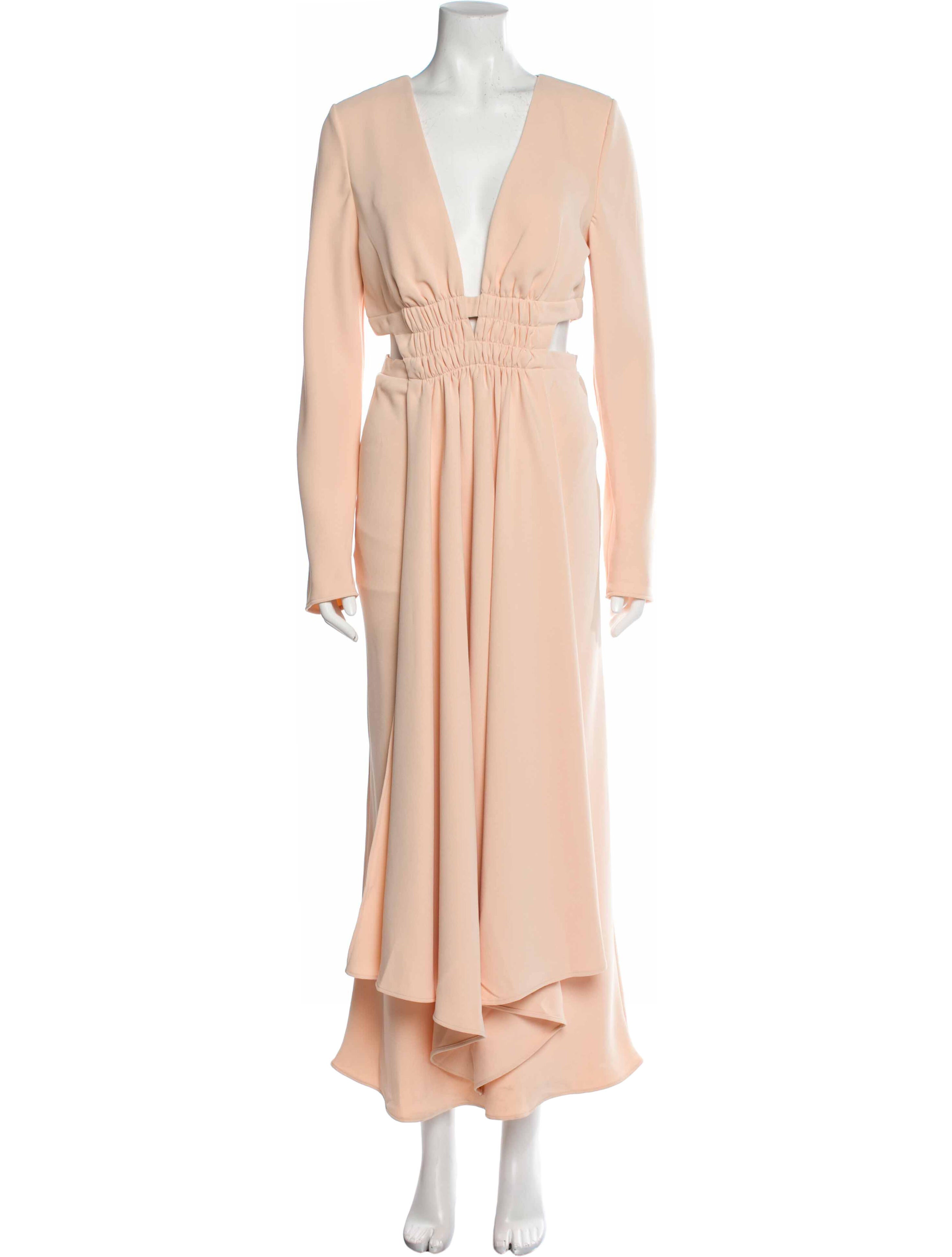 Acler Plunge Neckline Long Dress w/ Tags