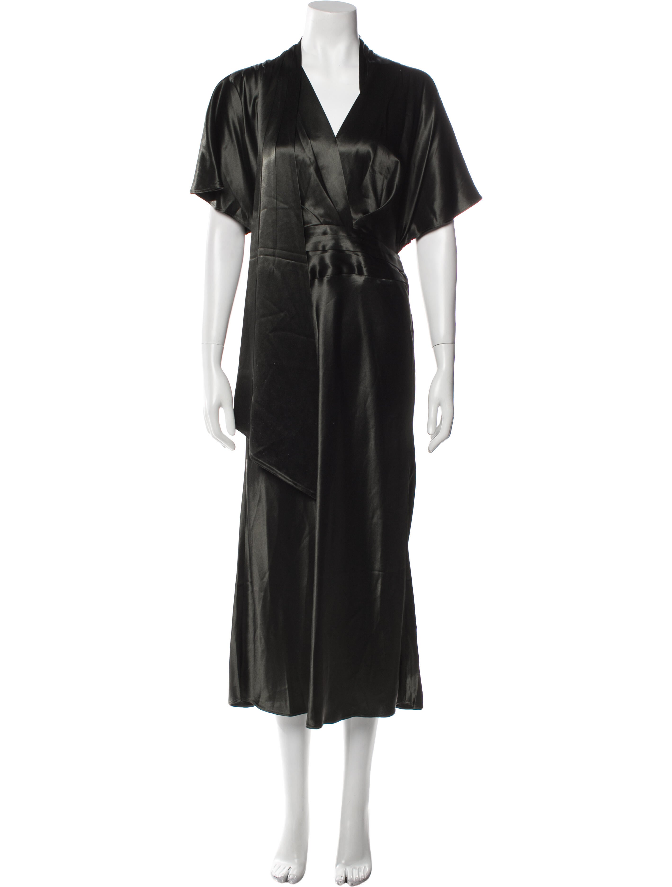 Acler V-Neck Long Dress