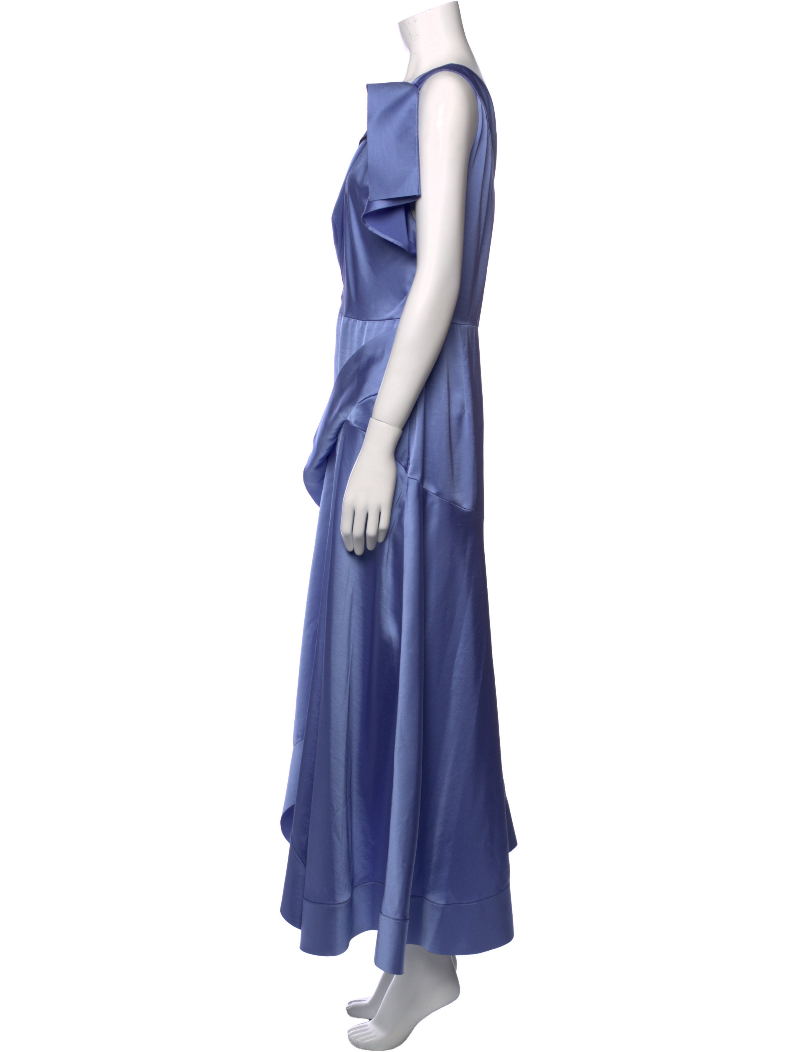 acler dress blue RIFLE UNQ'D BADGE – Blue Falcon Awards main image 1