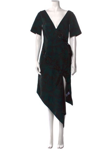 Acler Dresses Printed Long Dress Us4, UK8 | S