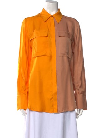 Acler Long Sleeve Button-Up Top