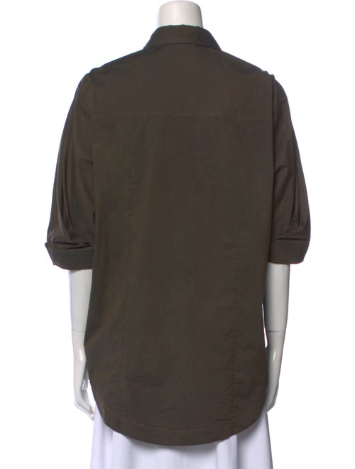 Acler Short Sleeve Button-Up Top