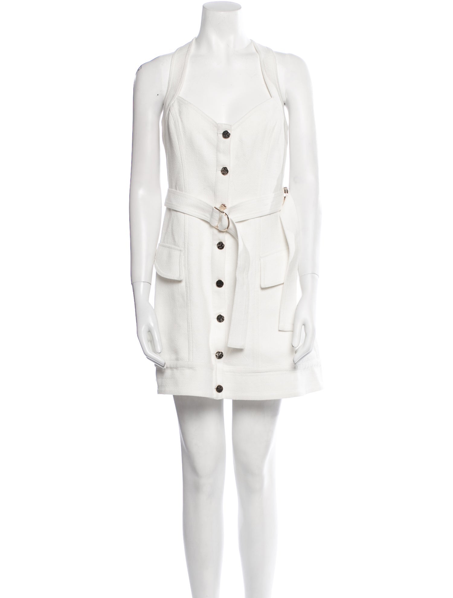 Acler Linen Mini Dress