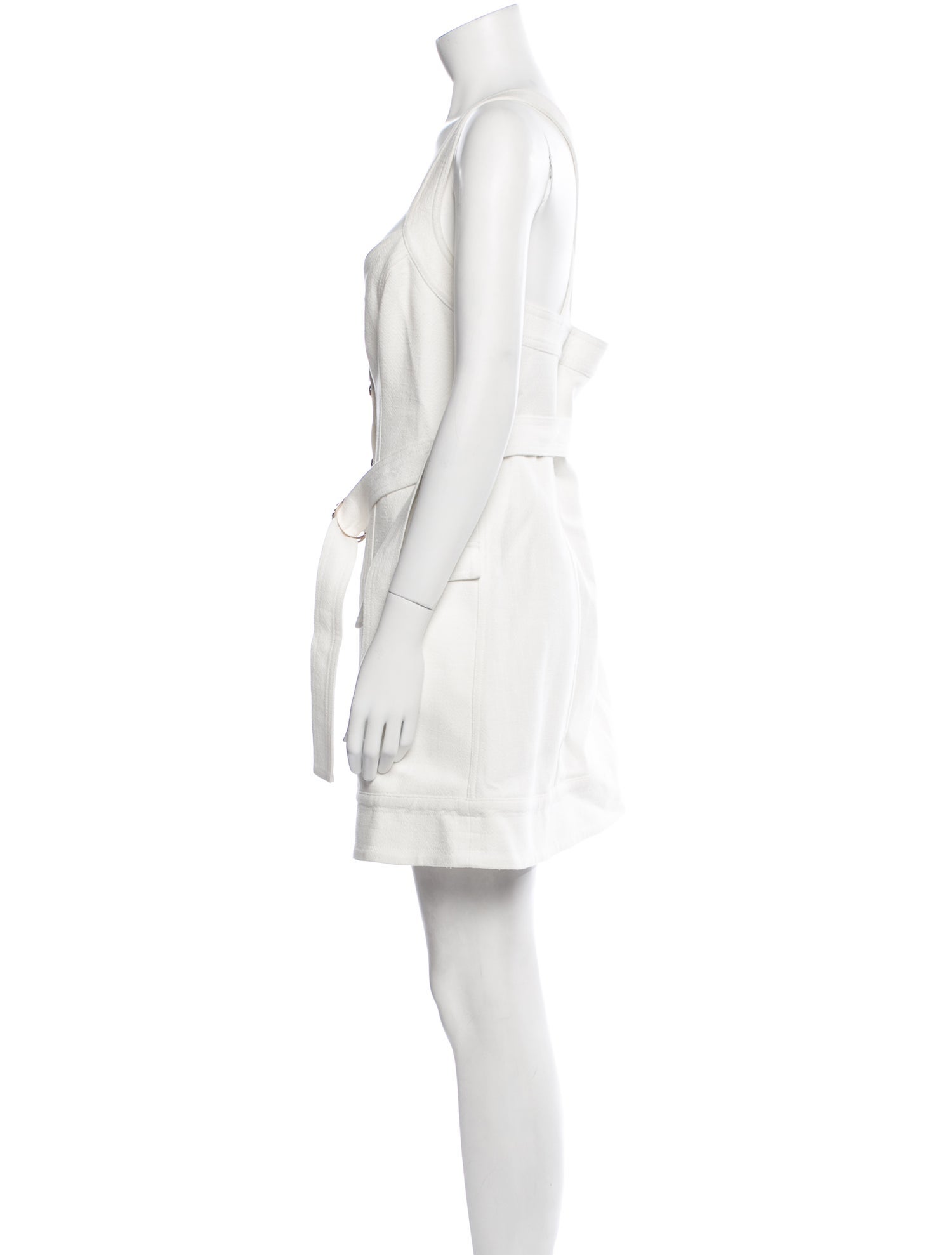 Acler Linen Mini Dress