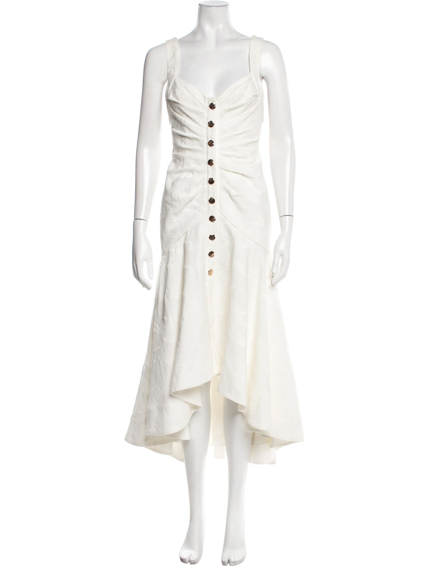 Acler Square Neckline Long Dress