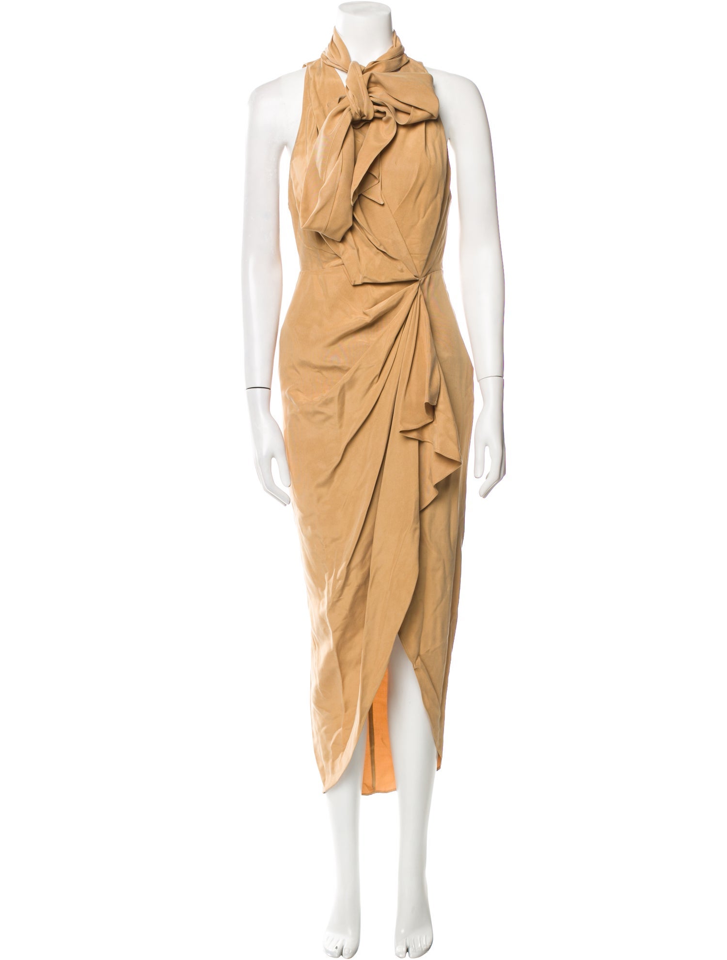 Acler Mock Neck Long Dress