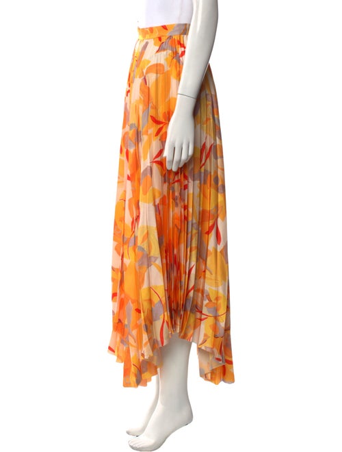 Acler Printed Midi Length Skirt