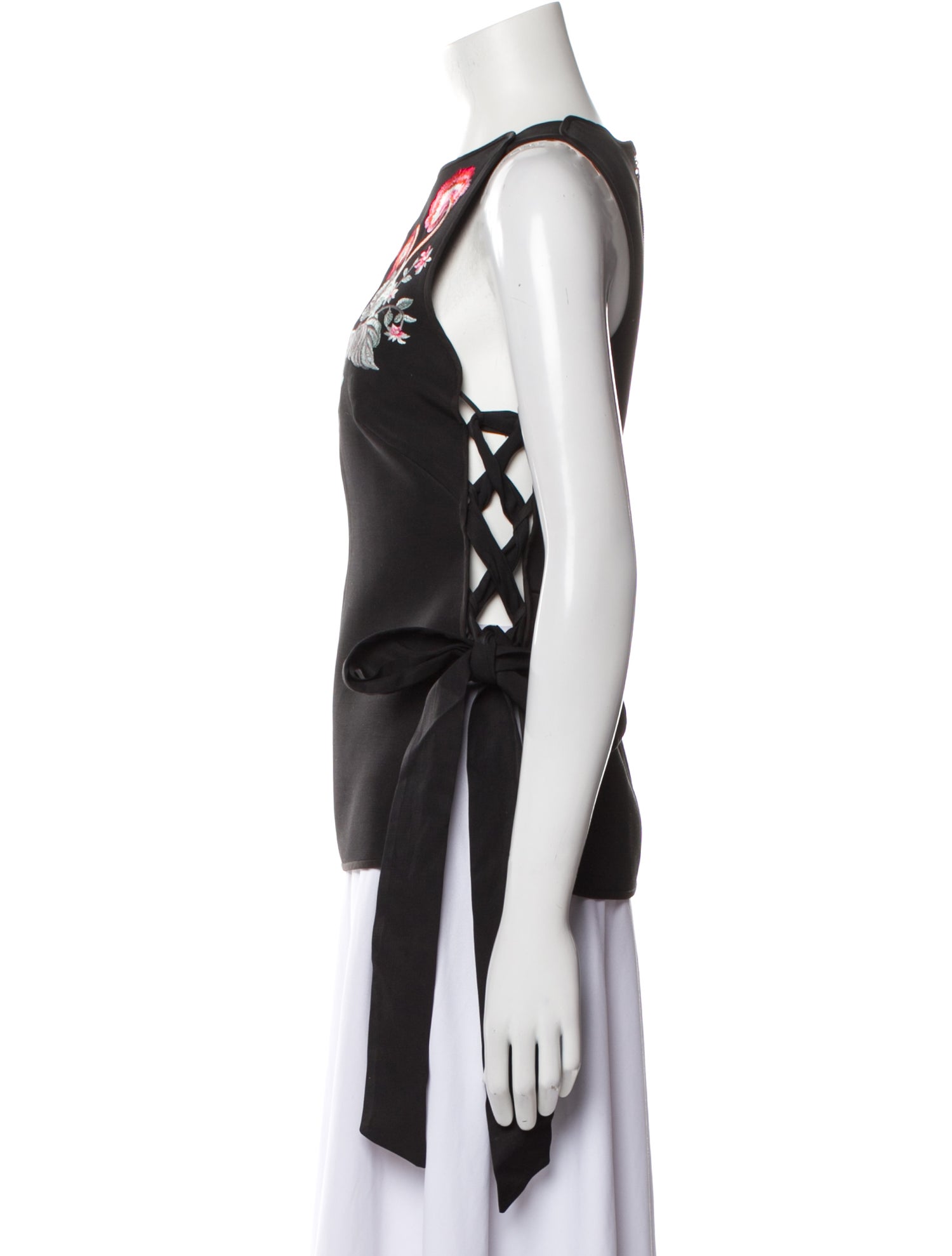 Acler Scoop Neck Sleeveless Top