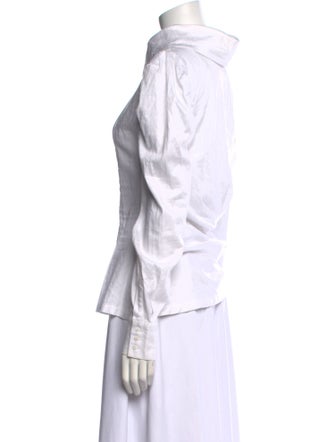 Acler Long Sleeve Button-Up Top