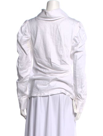 Acler Long Sleeve Button-Up Top