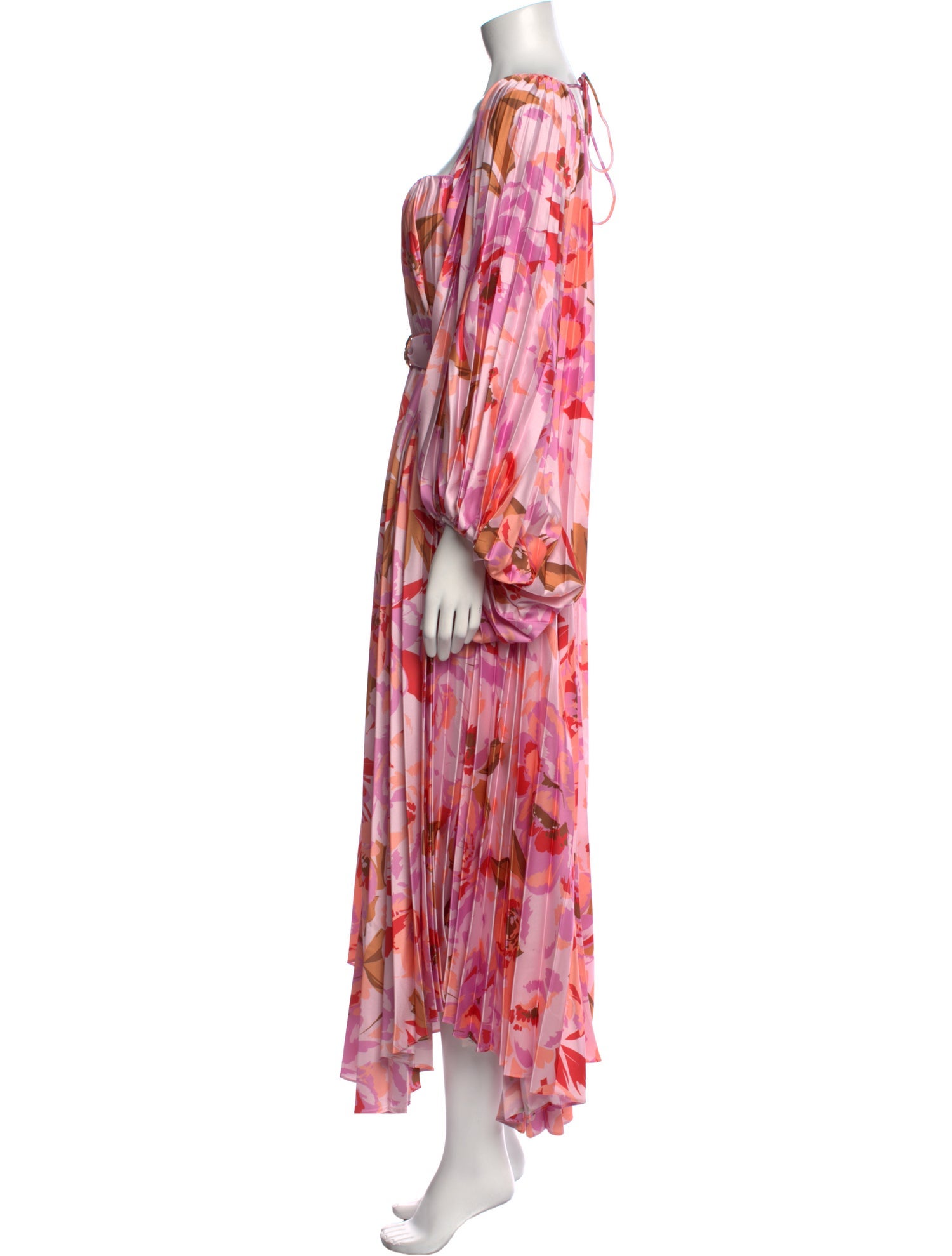 Acler Floral Print Long Dress w/ Tags