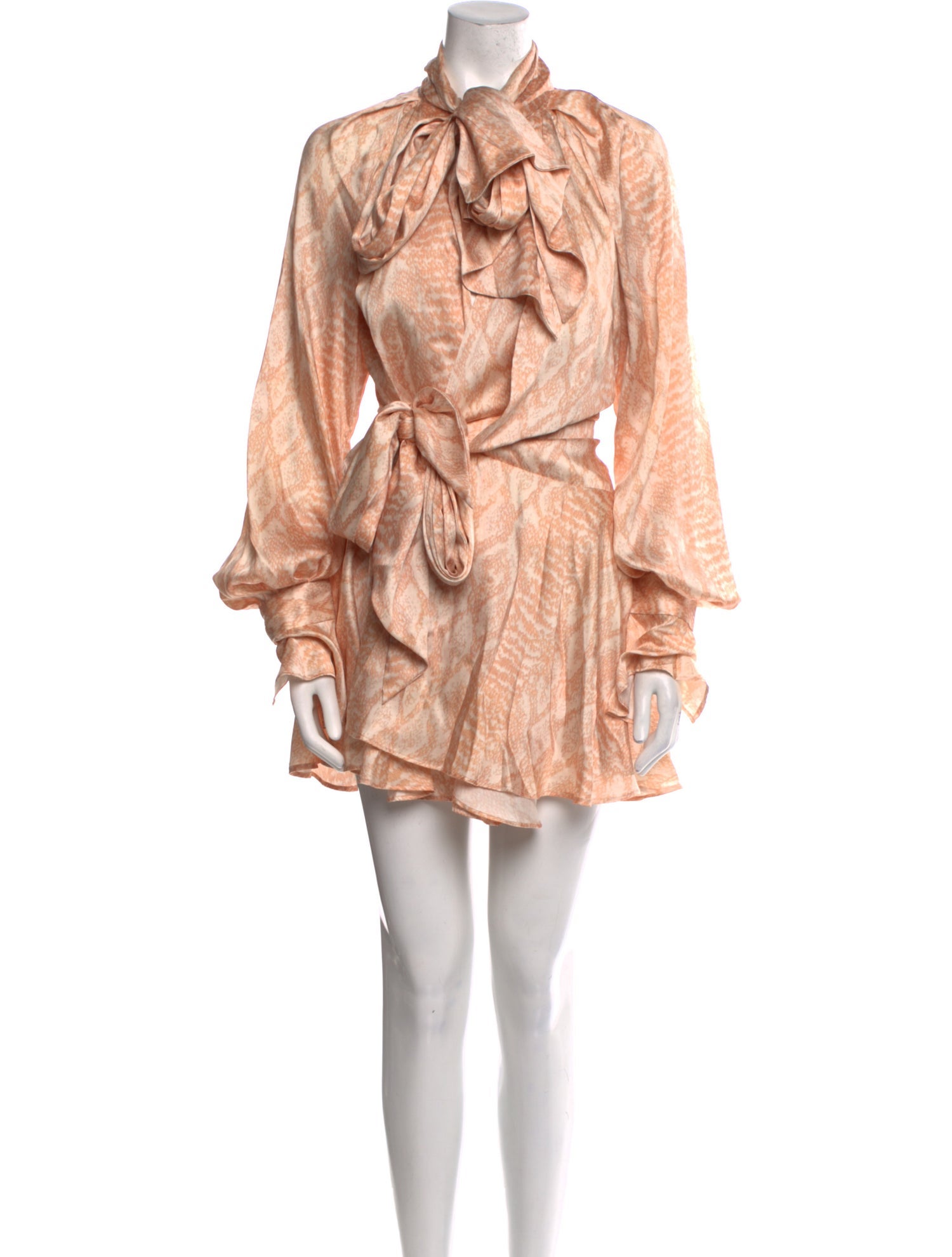 Acler Paisley Print Mini Dress