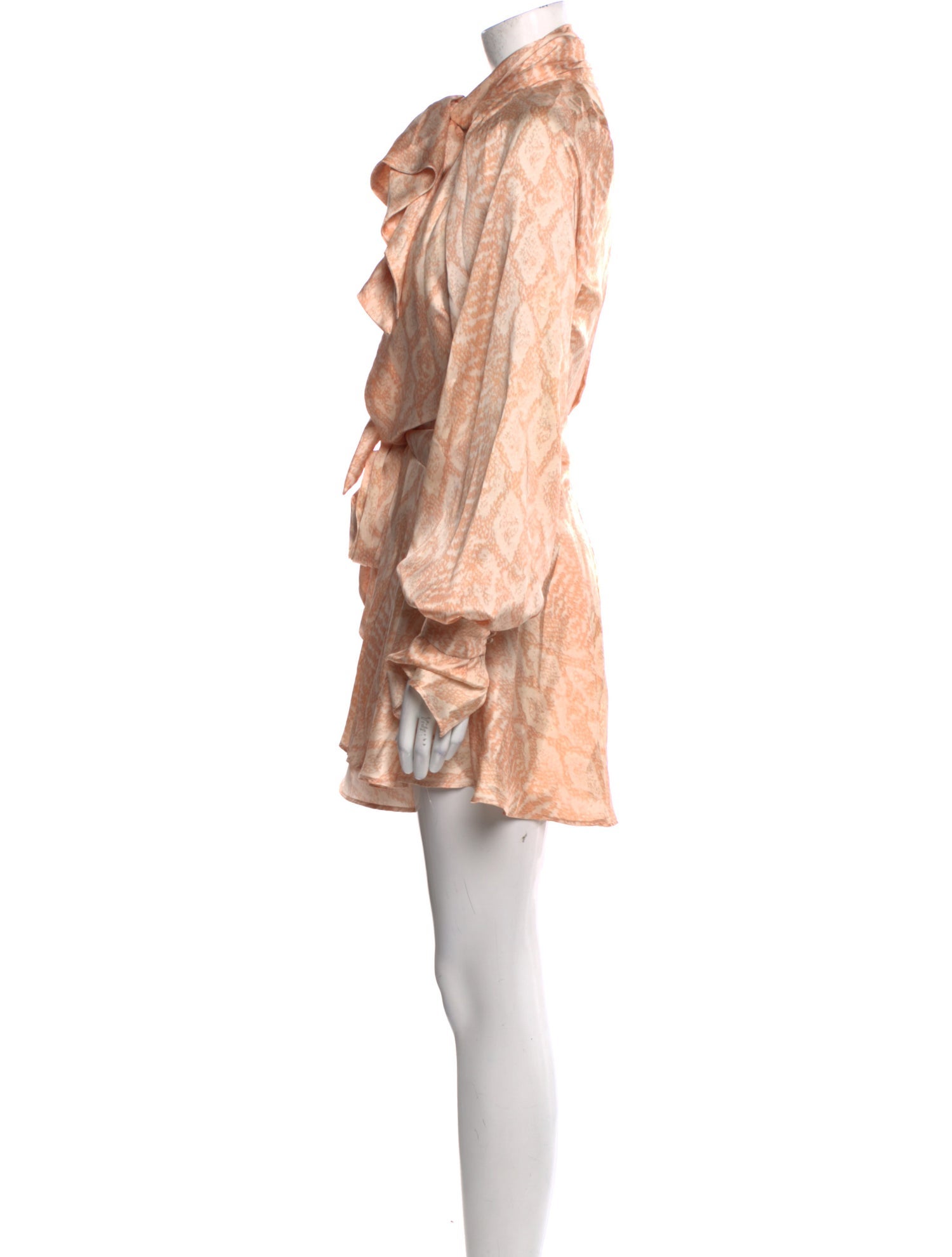 Acler Paisley Print Mini Dress