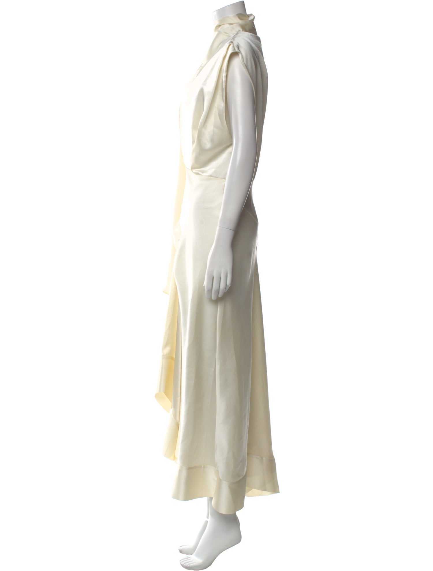 Acler Mock Neck Long Dress