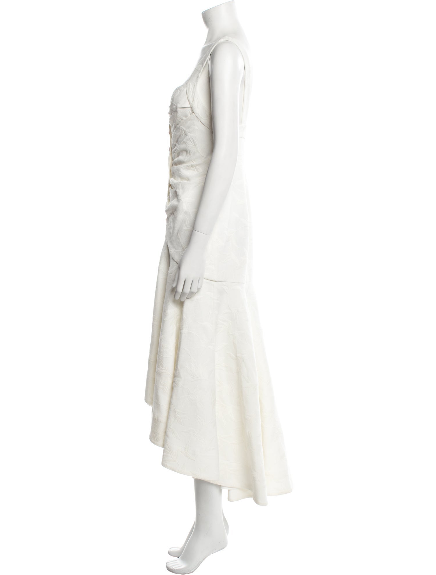 Acler Square Neckline Long Dress