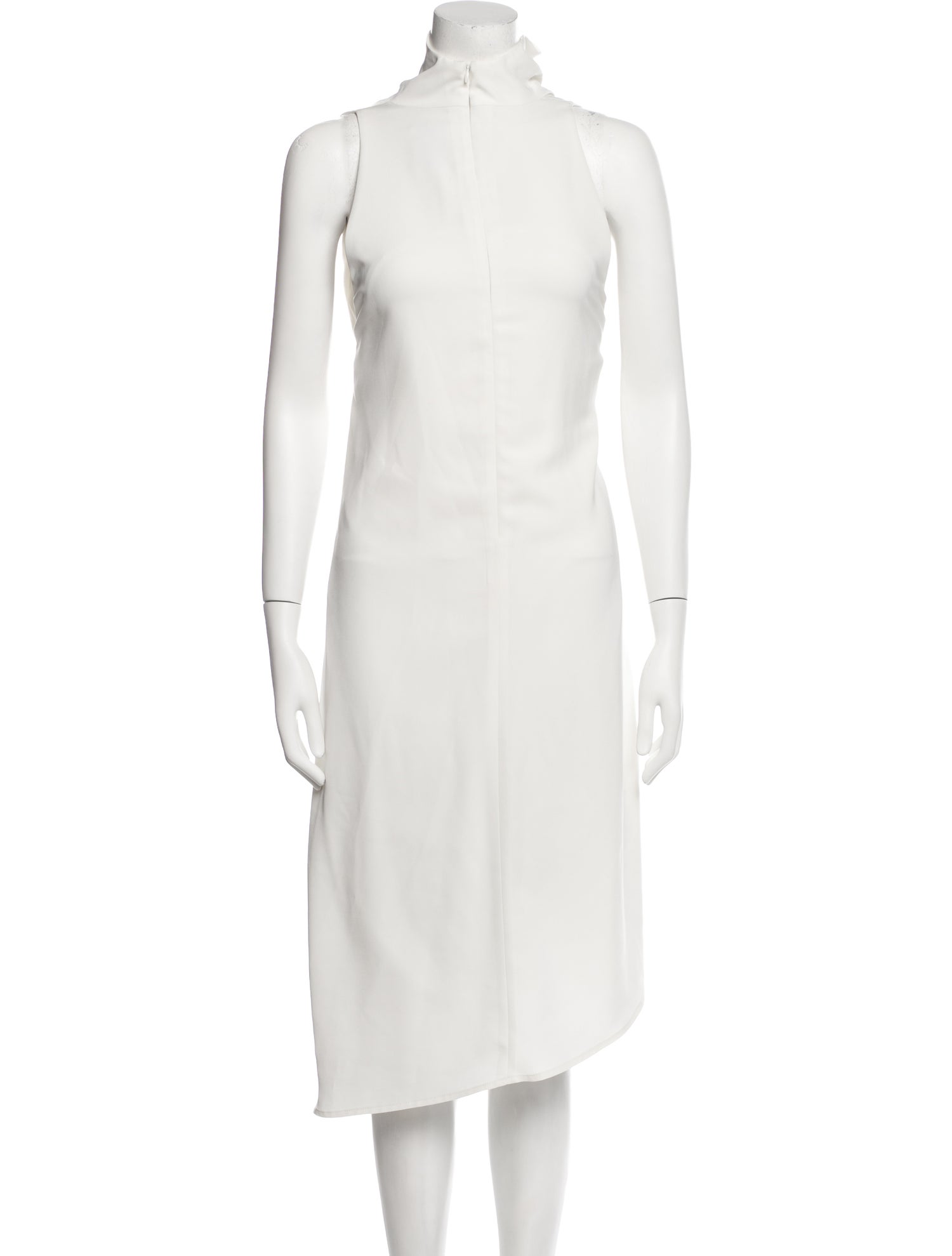 Acler Mock Neck Midi Length Dress