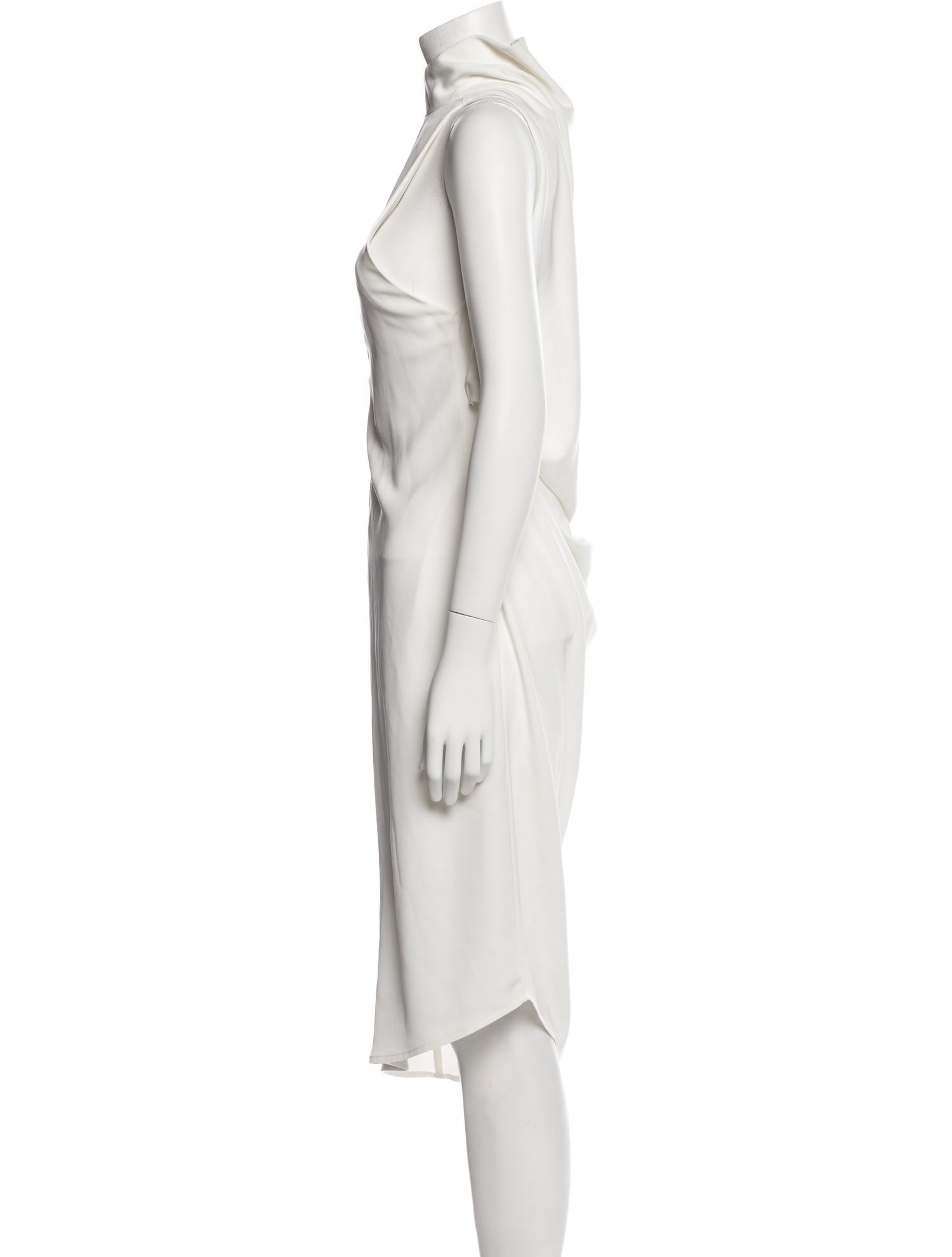 Acler Mock Neck Midi Length Dress