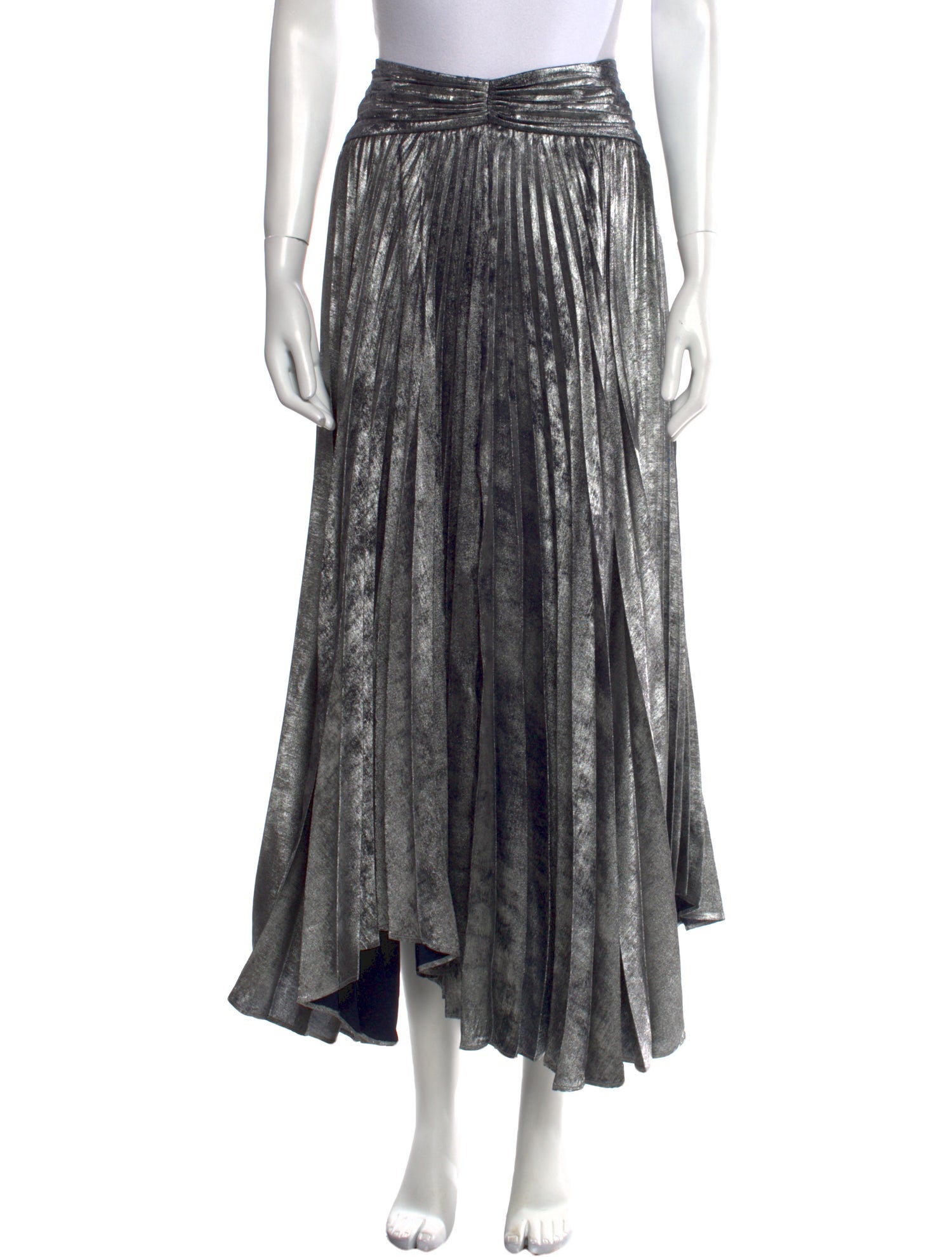 Acler Pleated Accents Midi Length Skirt