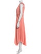 Acler One-Shoulder Long Dress