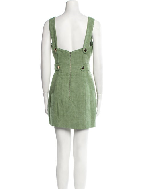 Acler Square Neckline Mini Dress