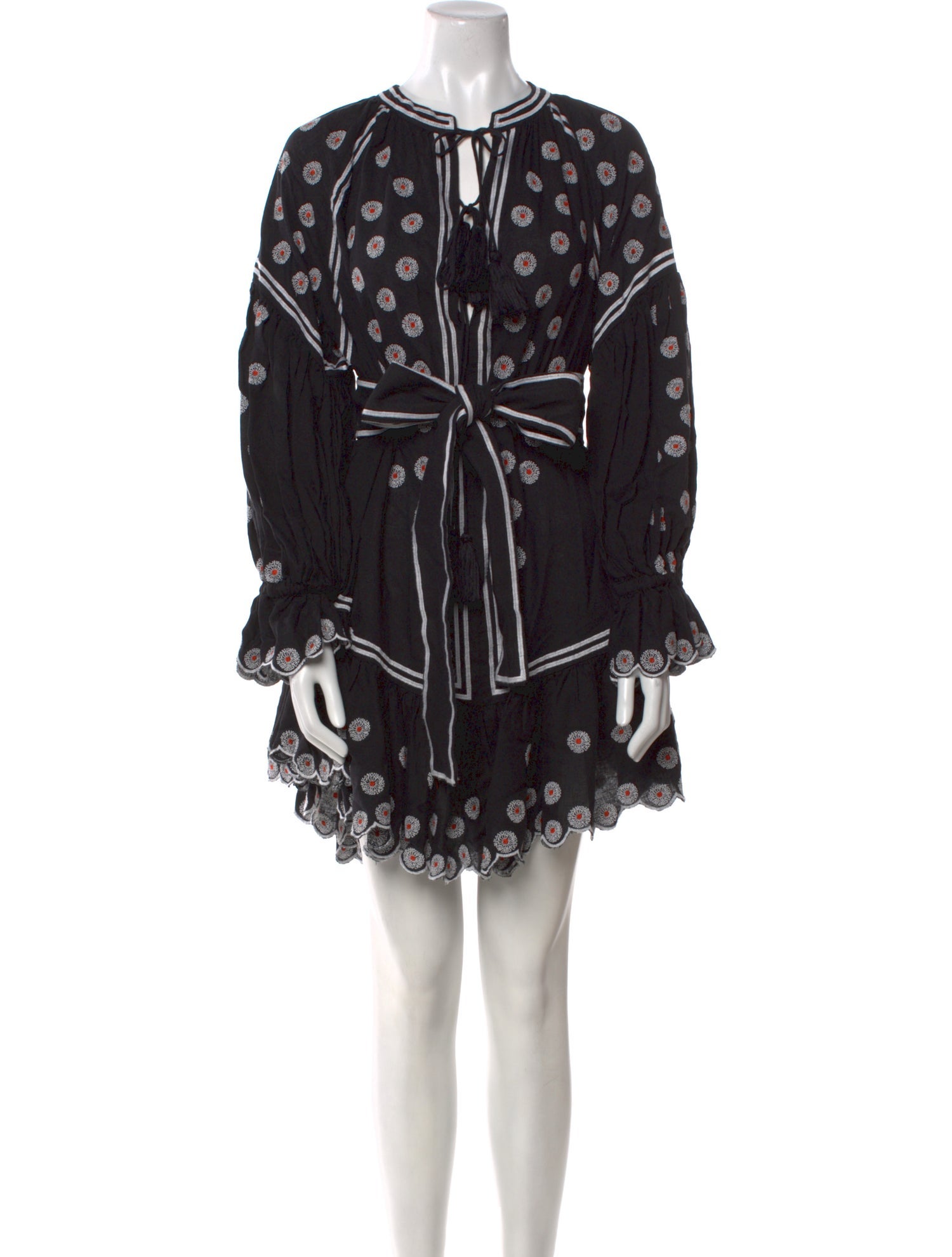 Acler Printed V-Neck Tunic