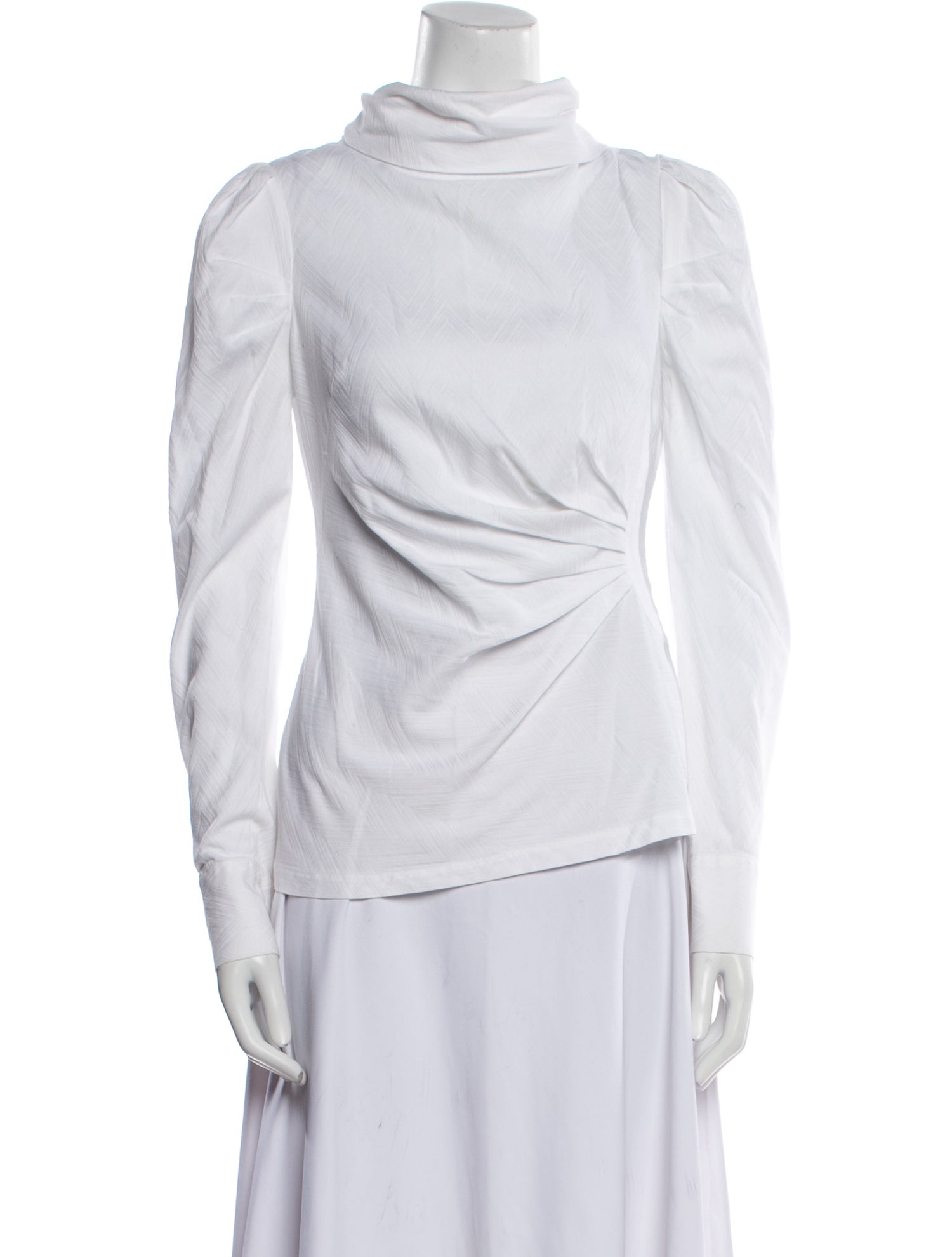 Acler Cowl Neck Long Sleeve Top