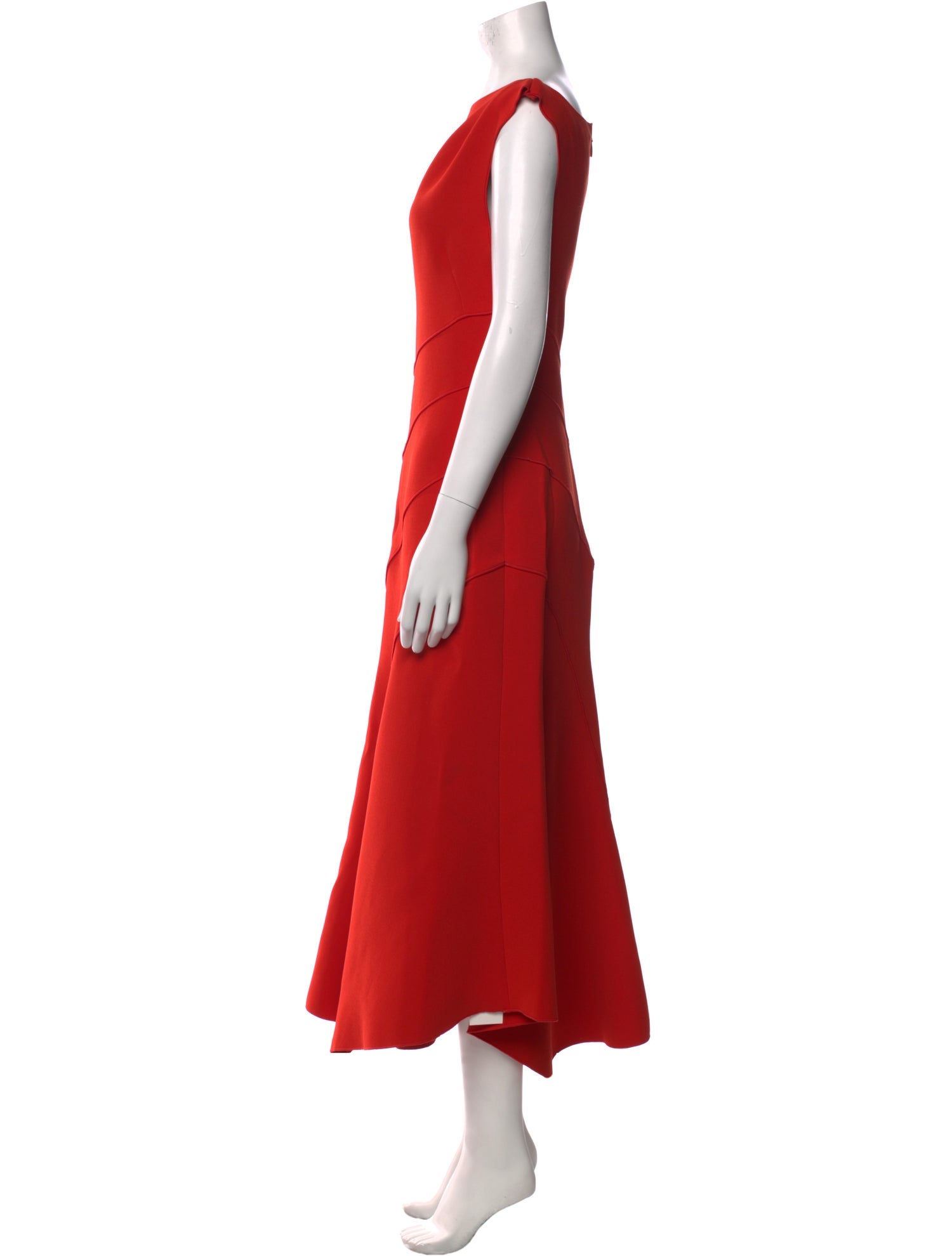 Acler Scoop Neck Long Dress