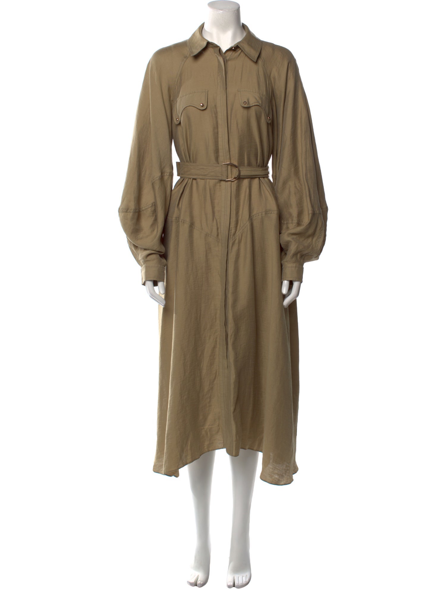 Acler Linen Long Dress