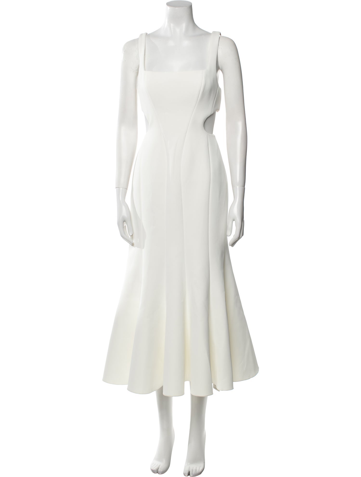 Acler Square Neckline Long Dress