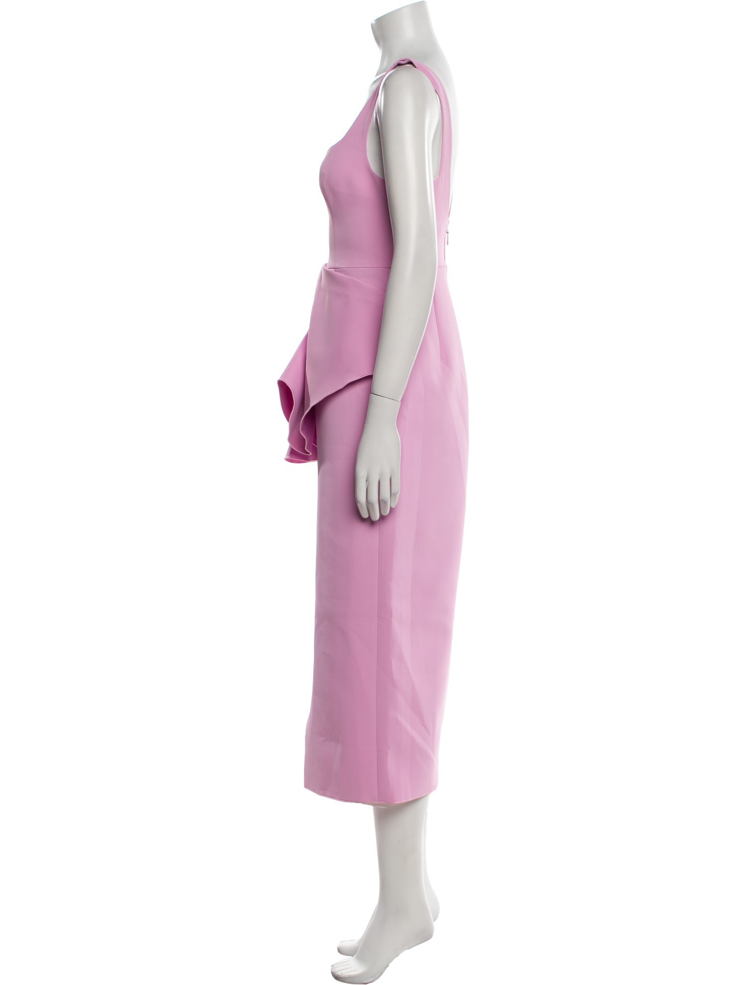 Acler Square Neckline Long Dress