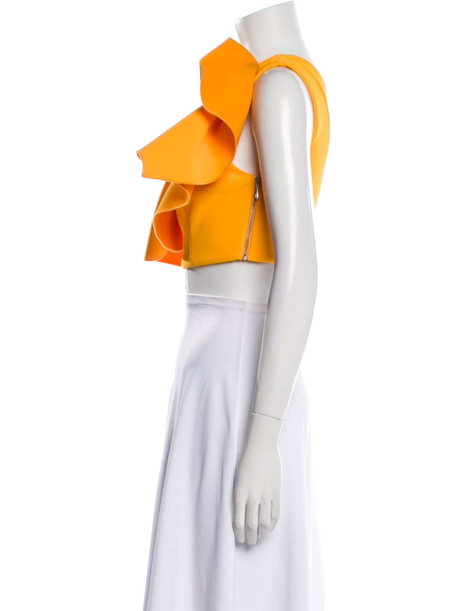 Acler One-Shoulder Sleeveless Crop Top w/ Tags