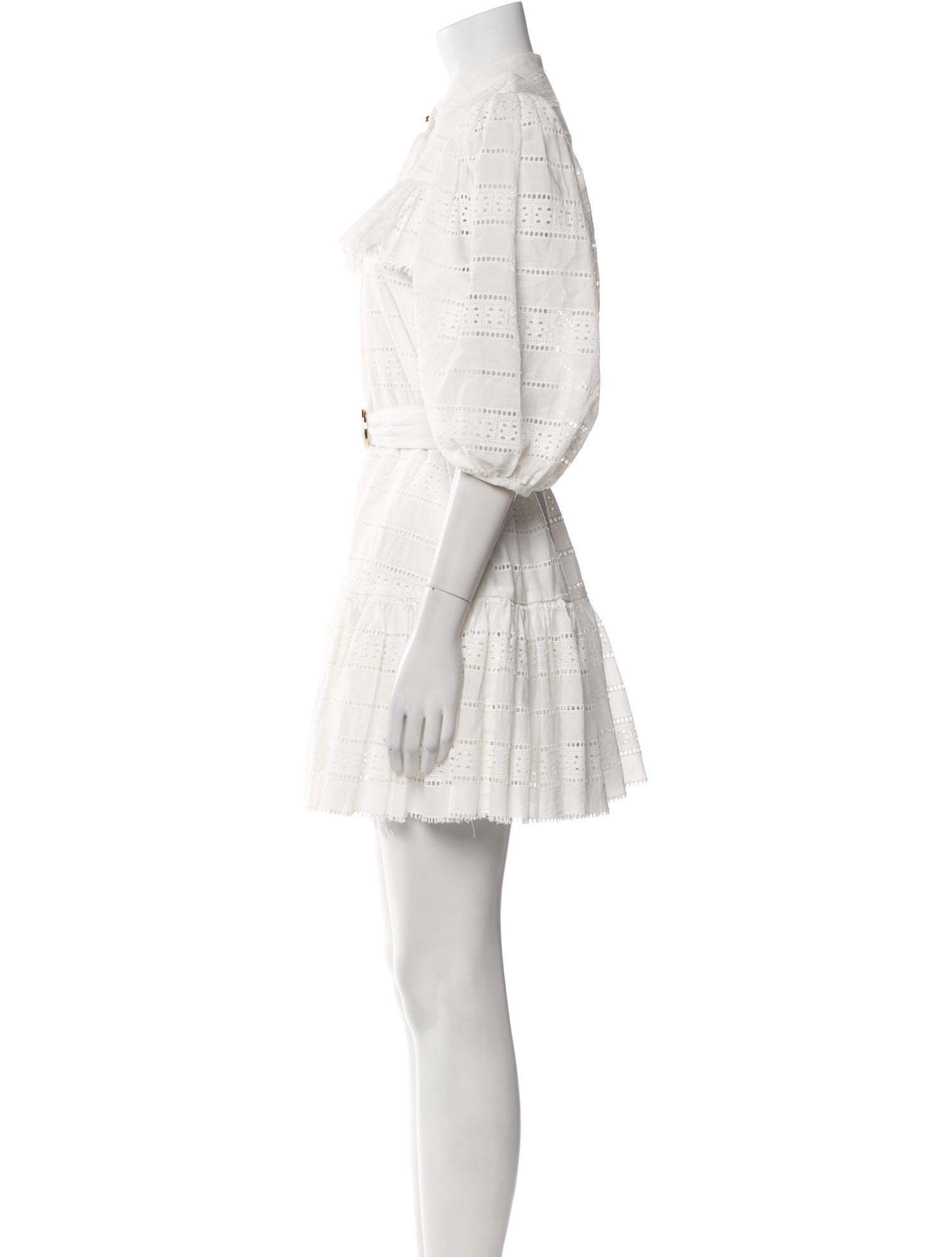 Acler Mock Neck Mini Dress