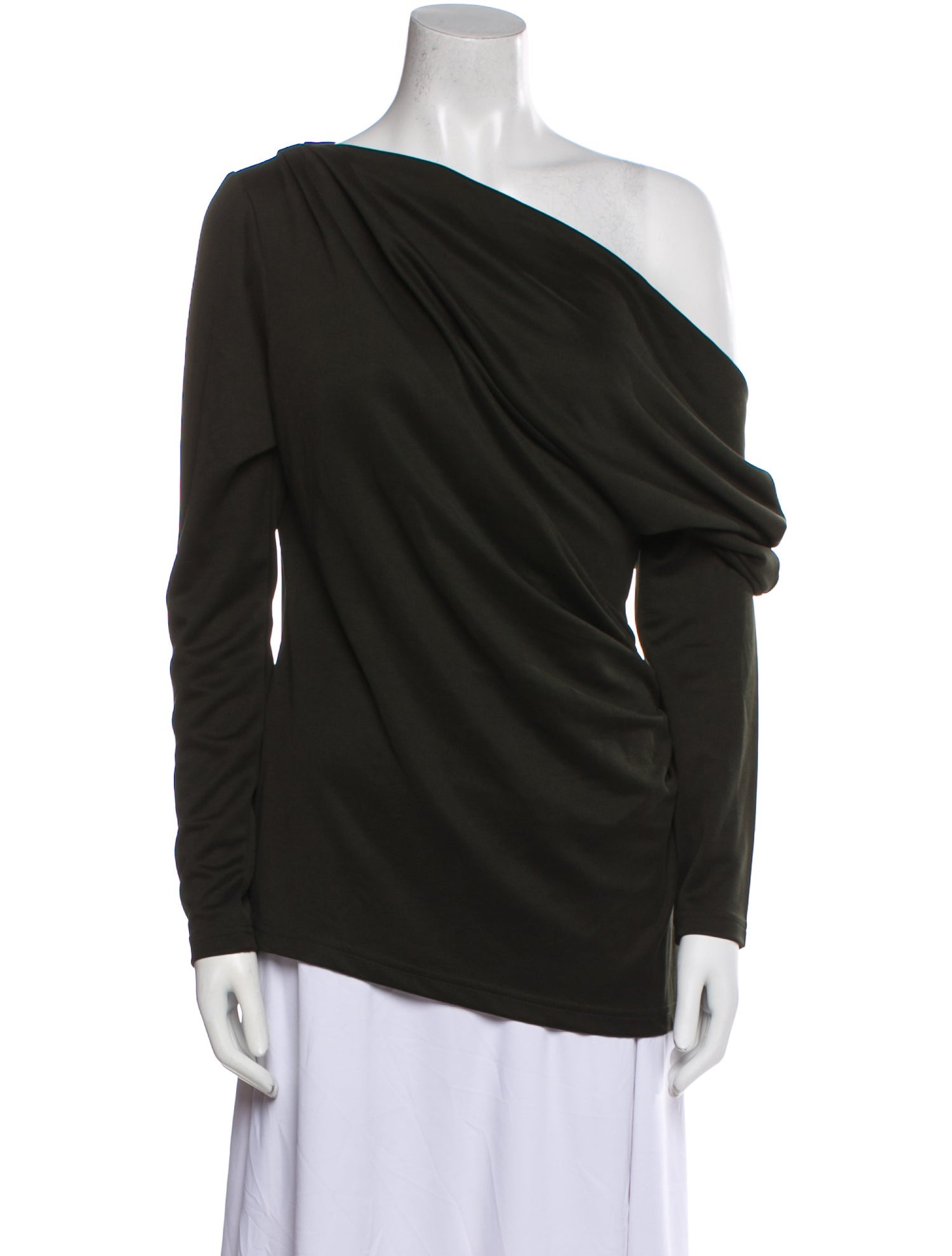 Acler Asymmetrical Long Sleeve Top
