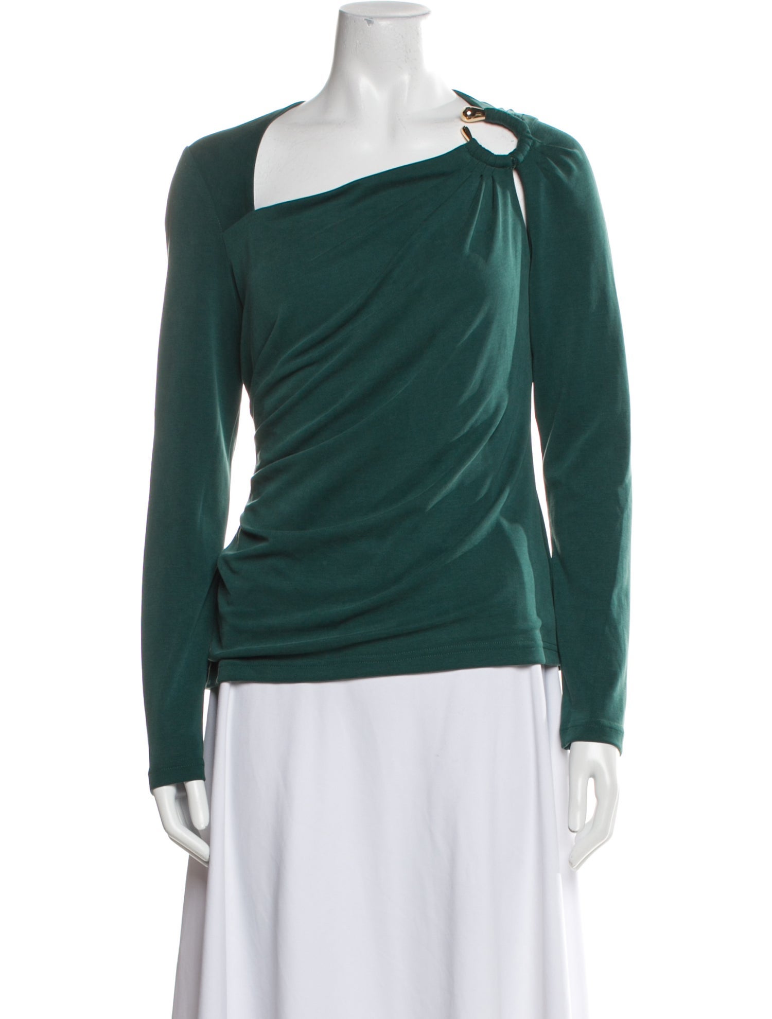 Acler Asymmetrical Long Sleeve Top