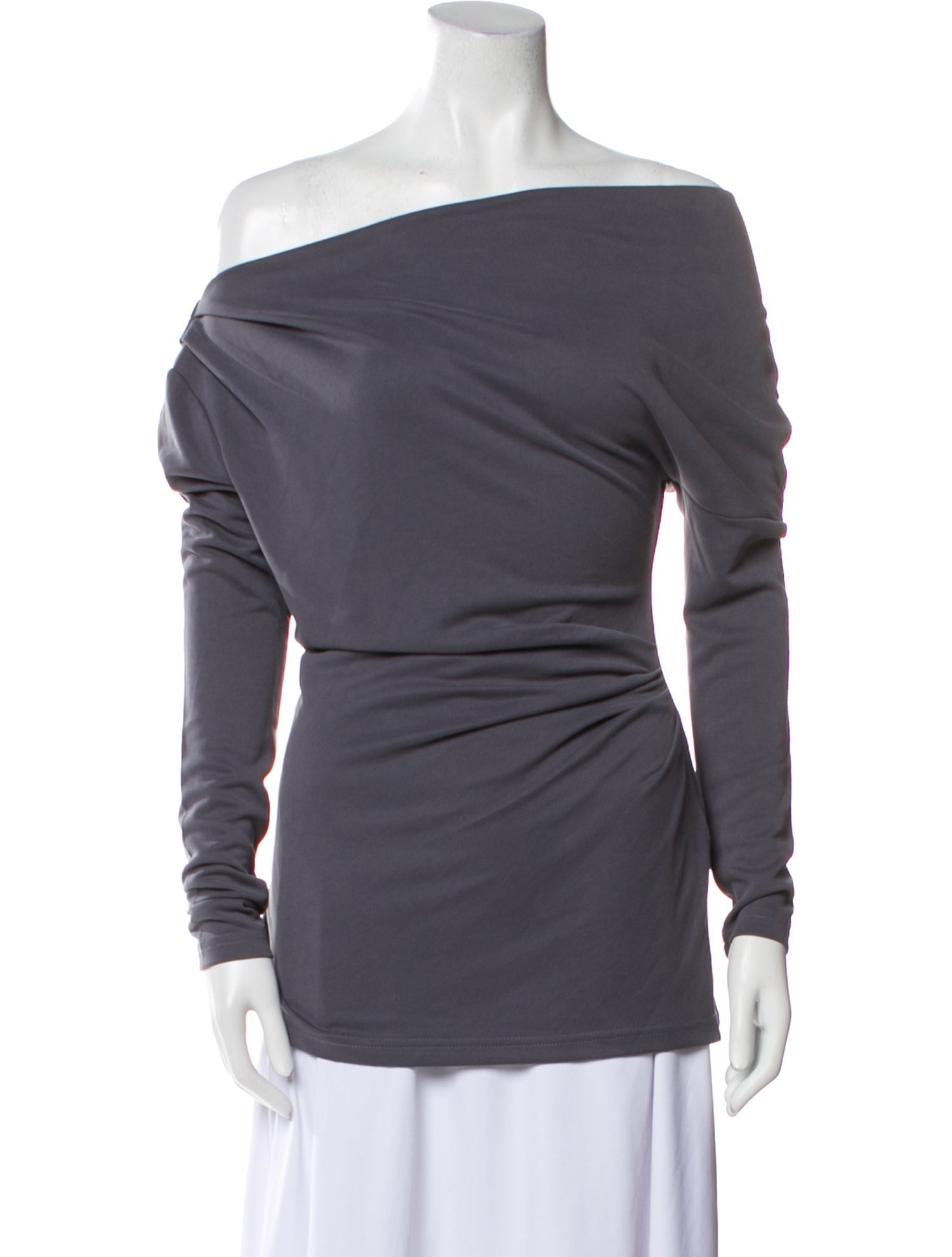 Acler Asymmetrical Long Sleeve Top