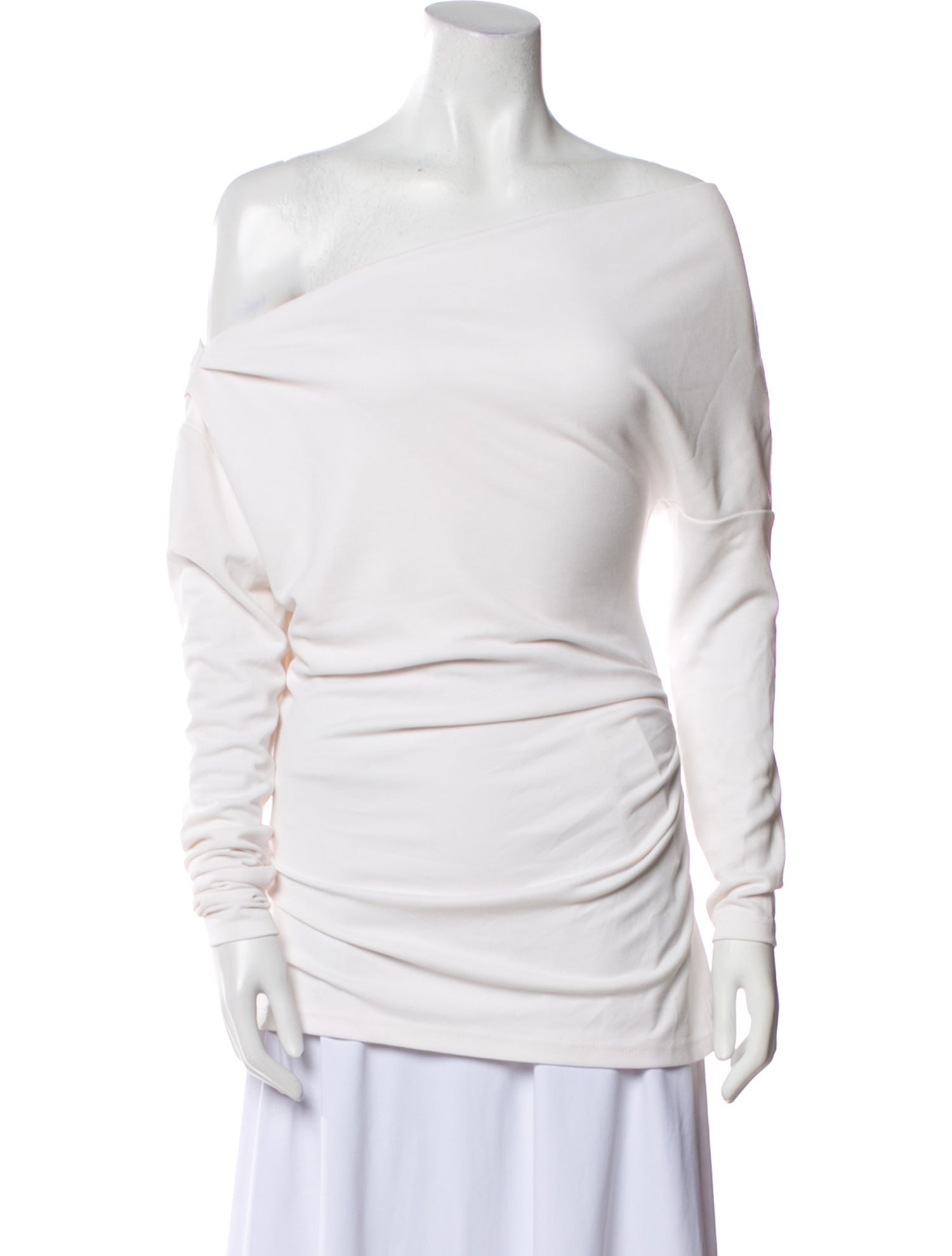 Acler Asymmetrical Long Sleeve Top