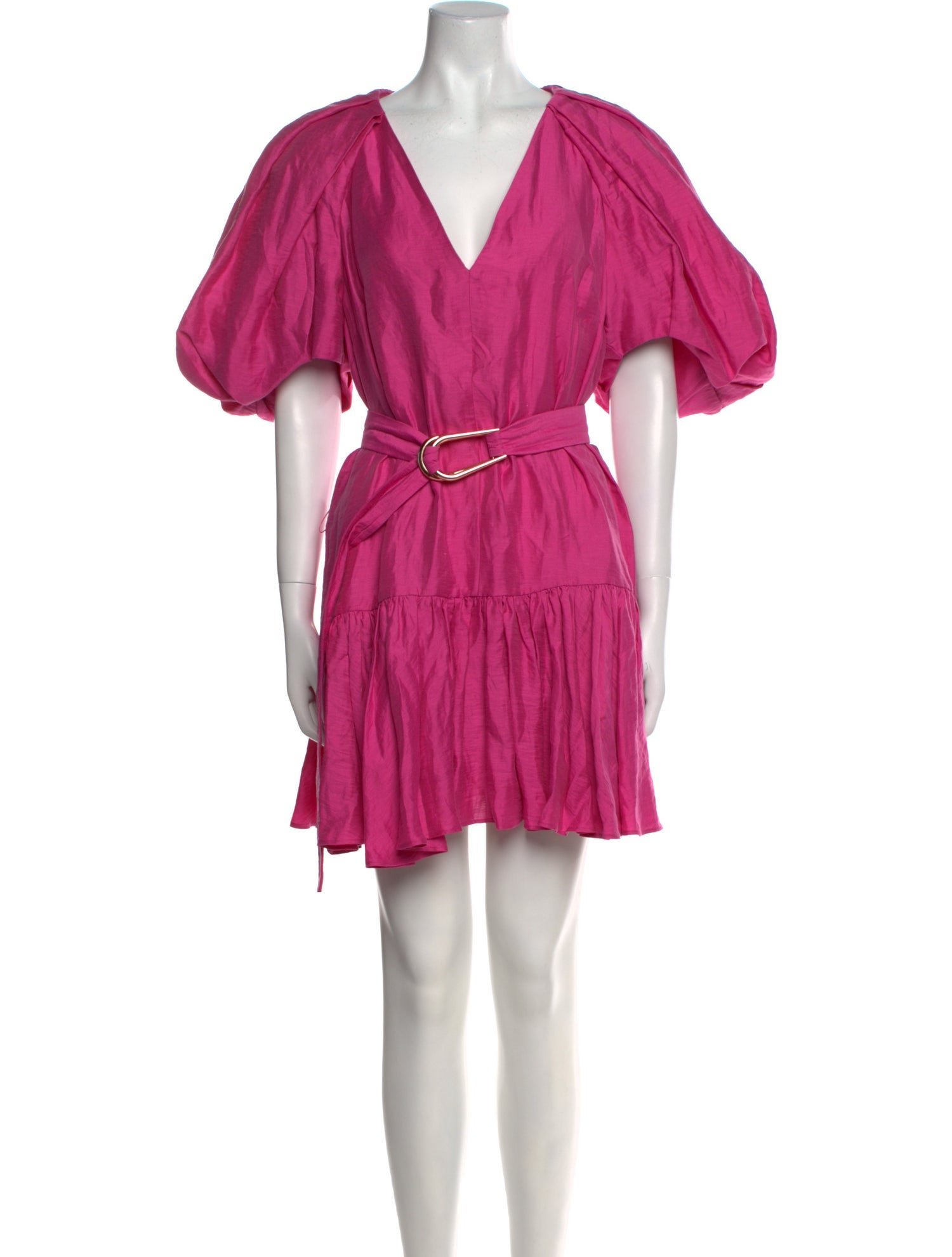 Acler V-Neck Mini Dress