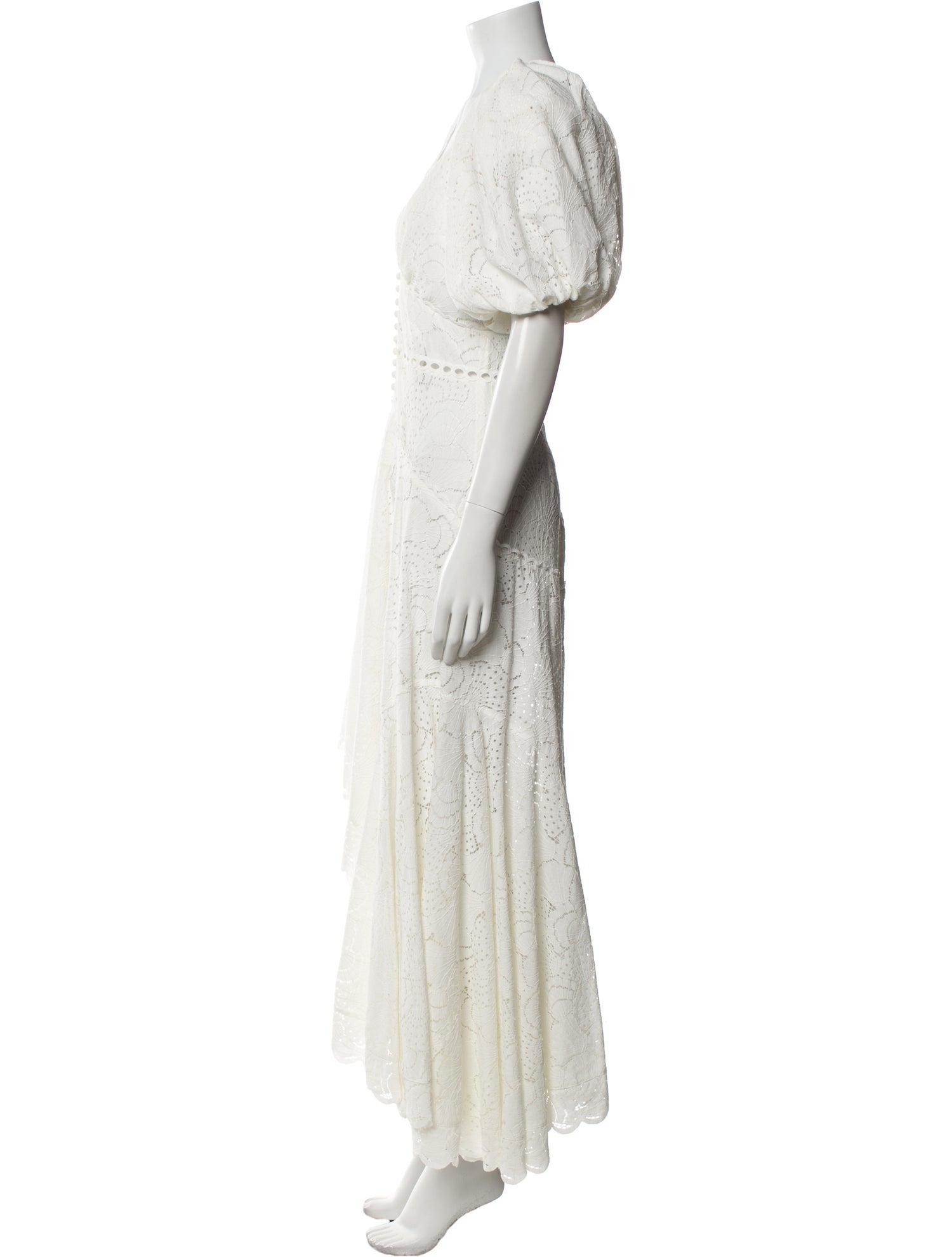 Acler V-Neck Long Dress