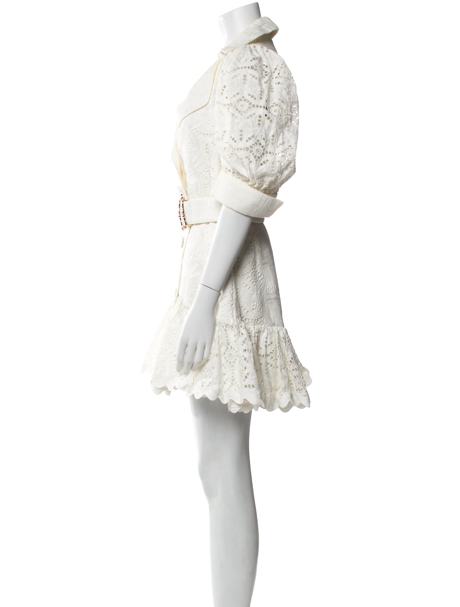 Acler V-Neck Mini Dress