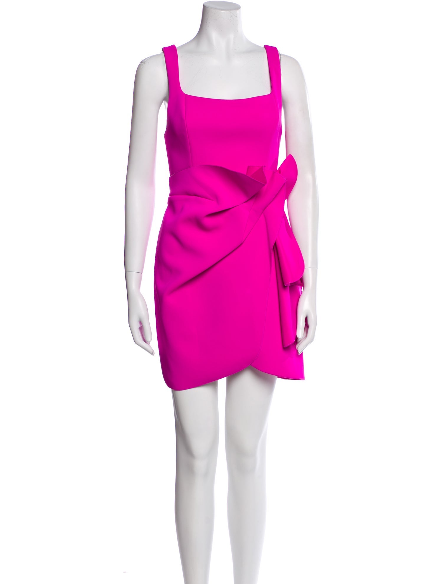 Acler Square Neckline Mini Dress