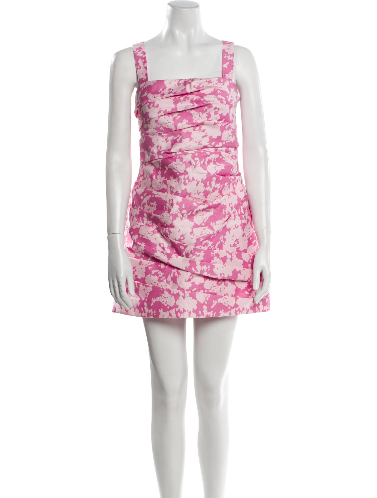 Acler Floral Print Mini Dress