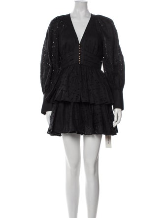 Acler Linen Mini Dress