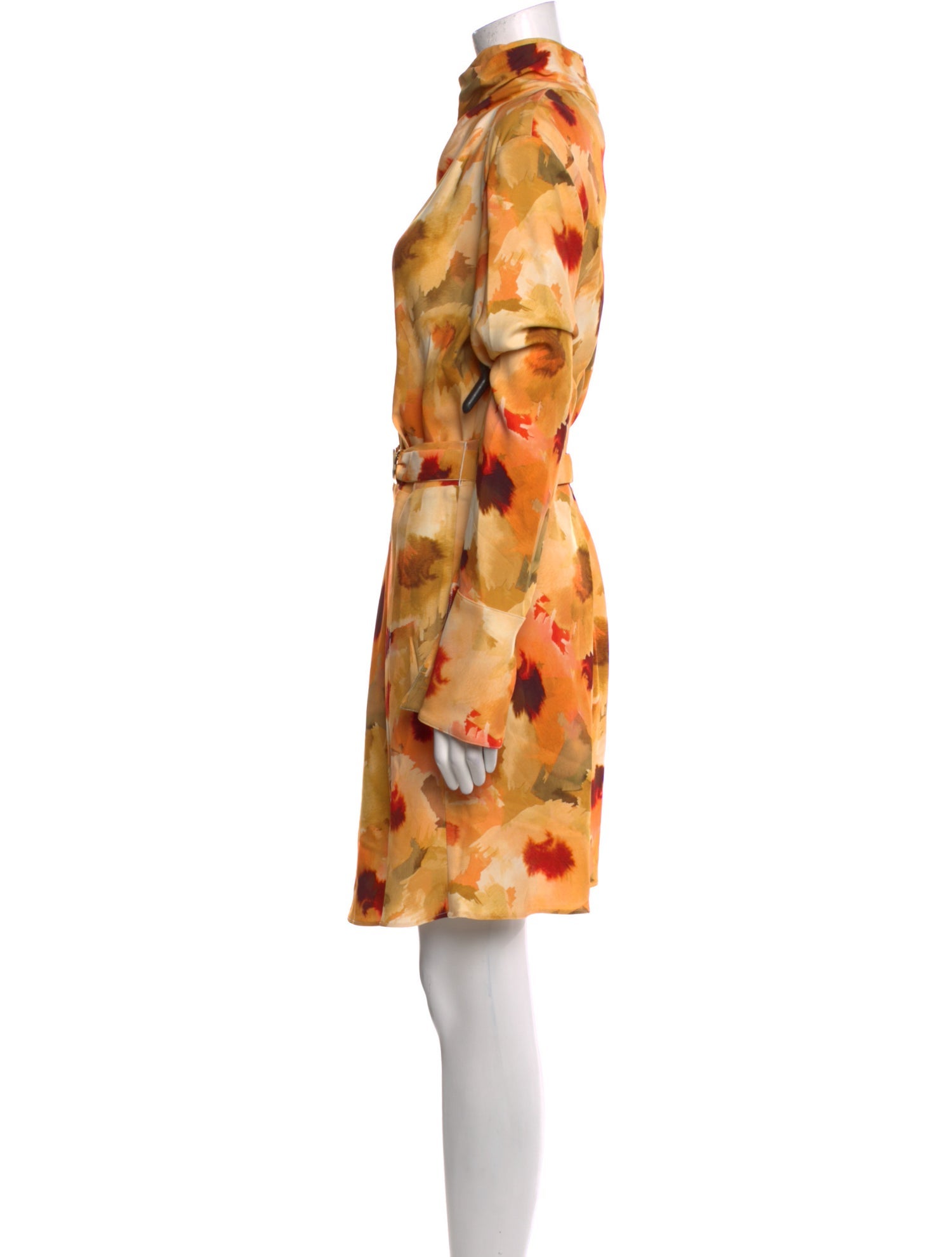 Acler Floral Print Knee-Length Dress w/ Tags