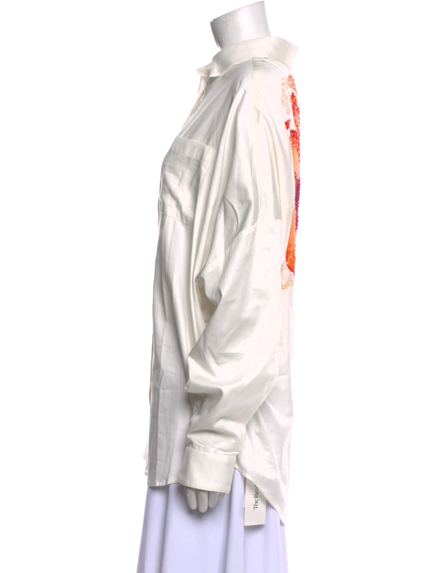 Acler Long Sleeve Button-Up Top w/ Tags