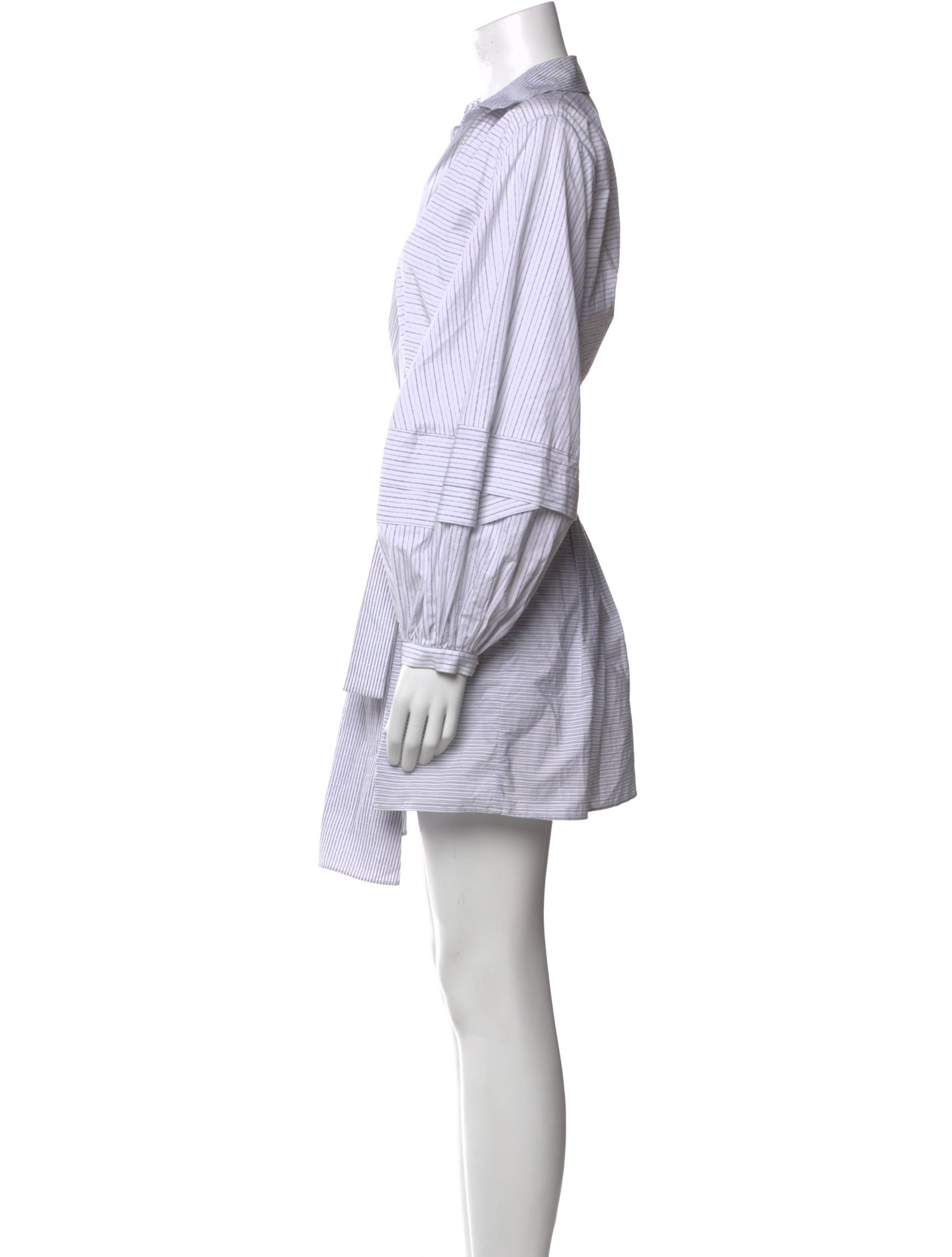 Acler Striped Mini Dress