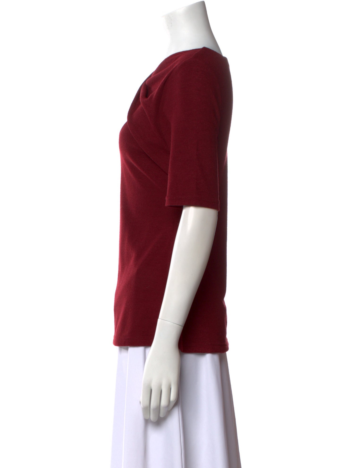 Acler V-Neck Short Sleeve T-Shirt
