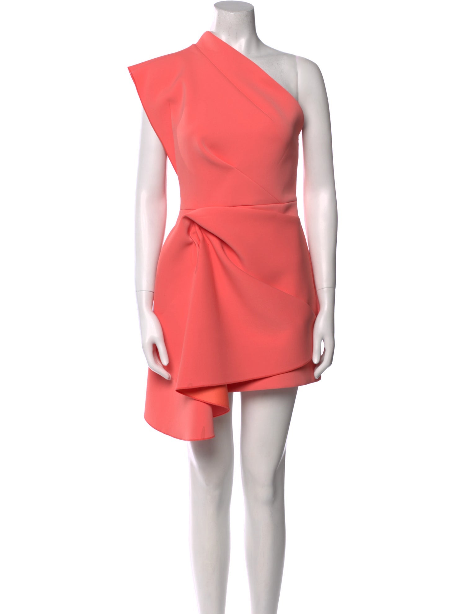 Acler One-Shoulder Mini Dress