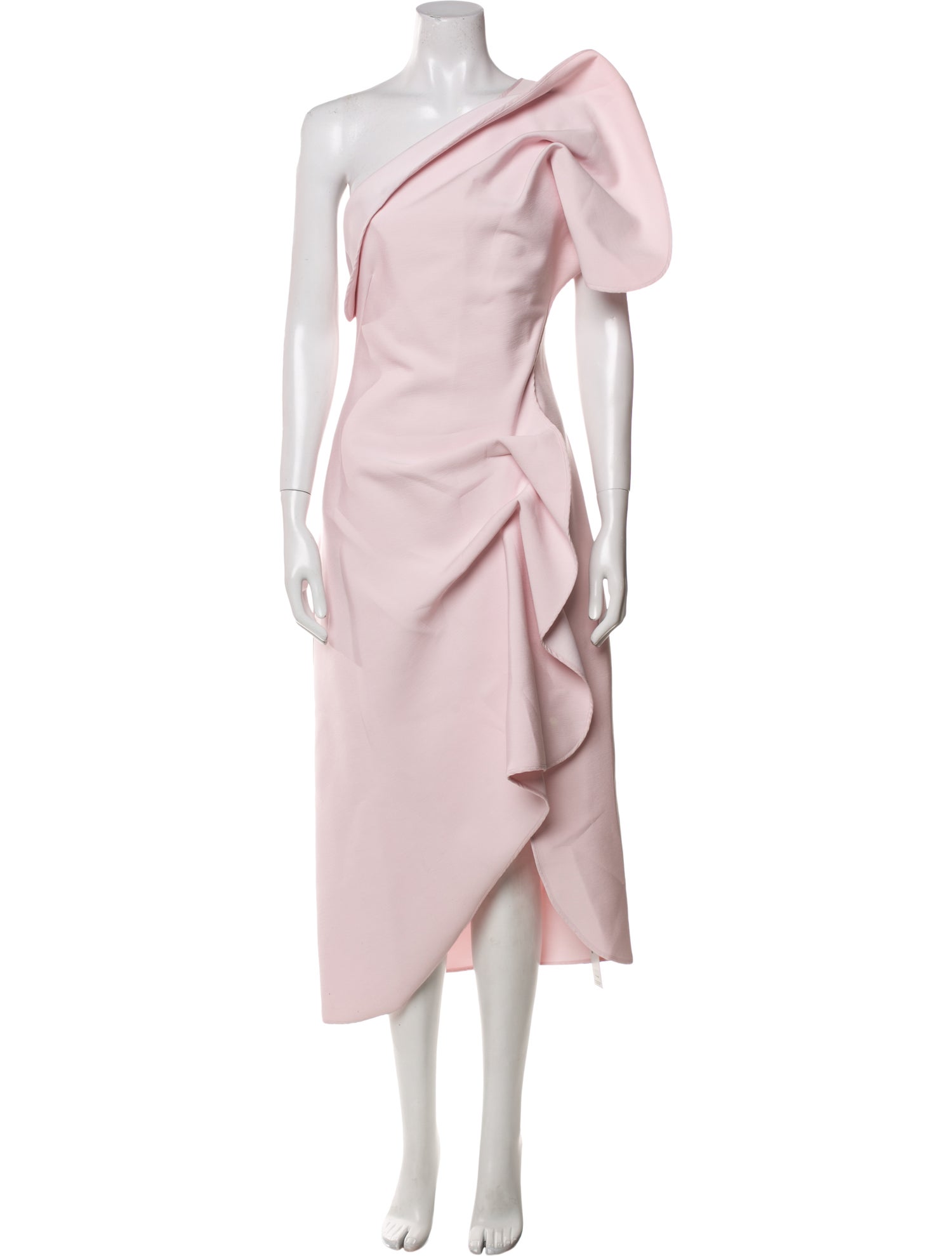 Acler One-Shoulder Long Dress